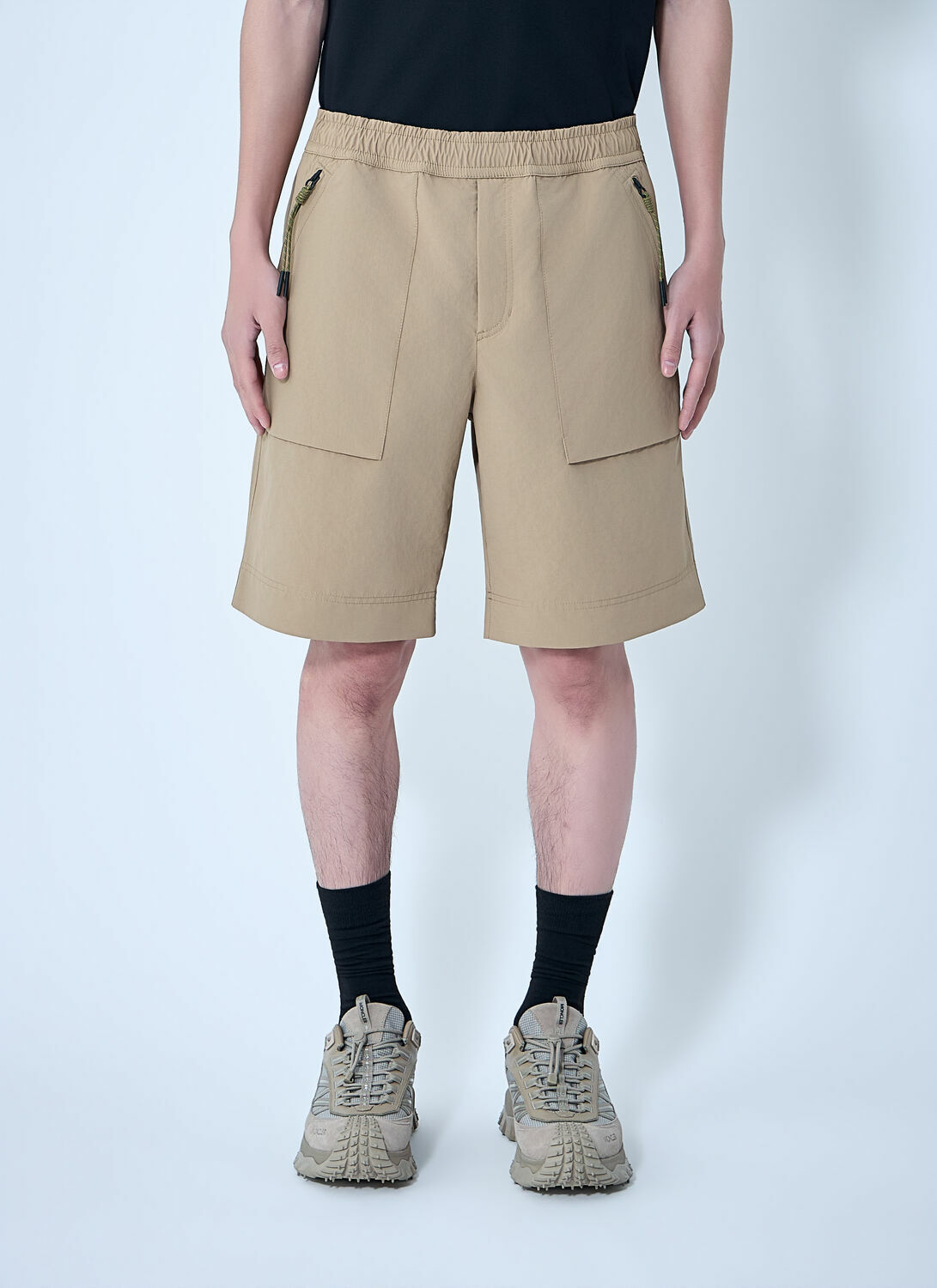 Moncler Grenoble Elasticated Waist Cargo Shorts