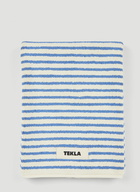 Sailor Stripes Bath Mat in White