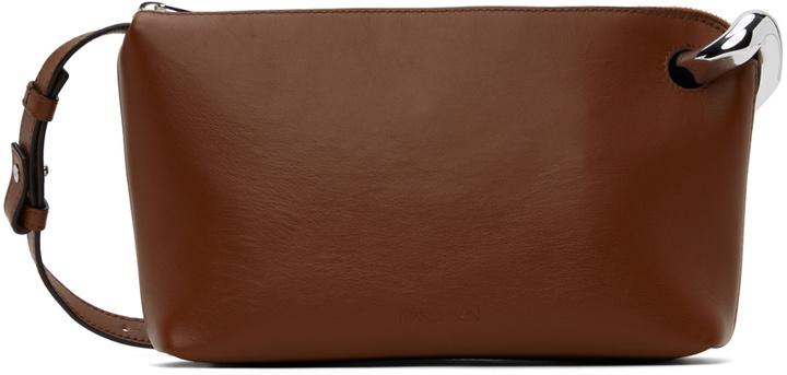 Photo: JW Anderson Brown Small JWA Corner Crossbody Bag