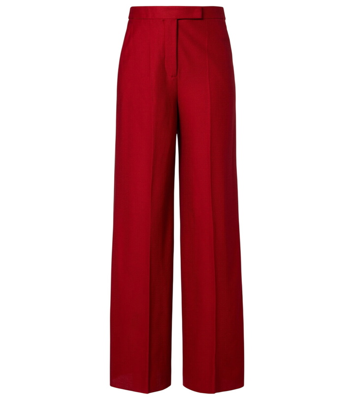 Photo: Max Mara Rito cotton wide-leg pants