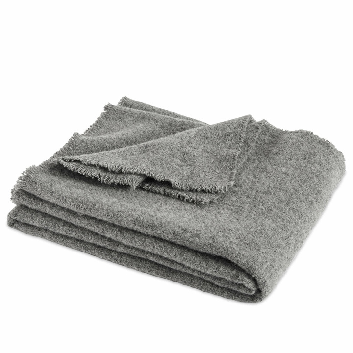 Photo: HAY Mono Blanket in Steel Grey 