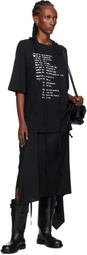 Ann Demeulemeester Black Danvald High Comfort T-shirt