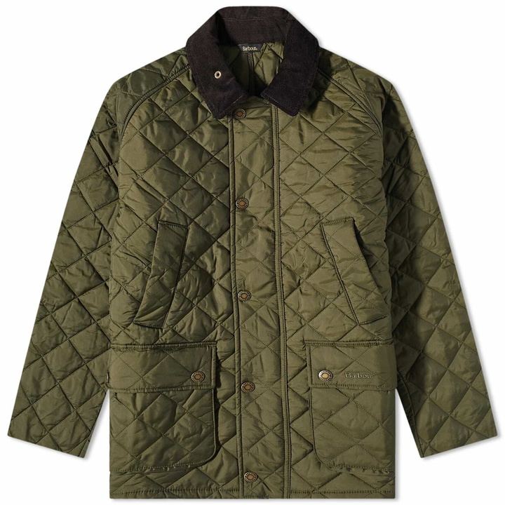 Photo: Barbour Men's Ashby Quilt Jacket in Olive