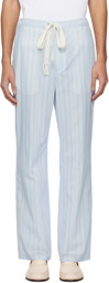 AURALEE Blue Hard Twist Trousers