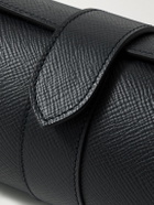Smythson - Panama Cross-Grain Leather Watch Roll