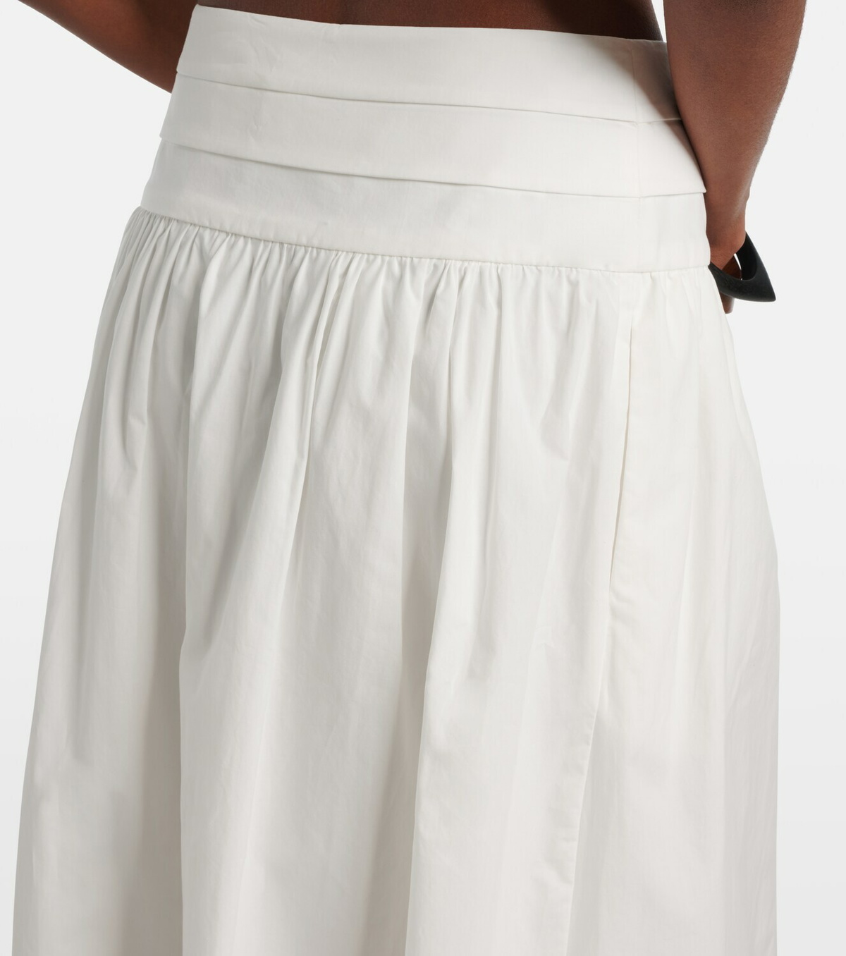 Posse Rue cotton midi skirt