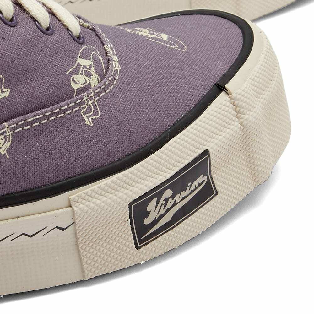 Visvim Women's Logan Deck Lo Roadster Sneakers in Purple Visvim