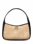 ST.AGNI Rattan Basket Shoulder Bag