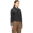 Loewe Black Denim Button Jacket