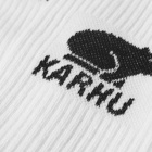 Karhu Men's Classic Logo Sock in White/Black