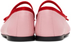 Gucci Baby Pink Double G Ballet Flats