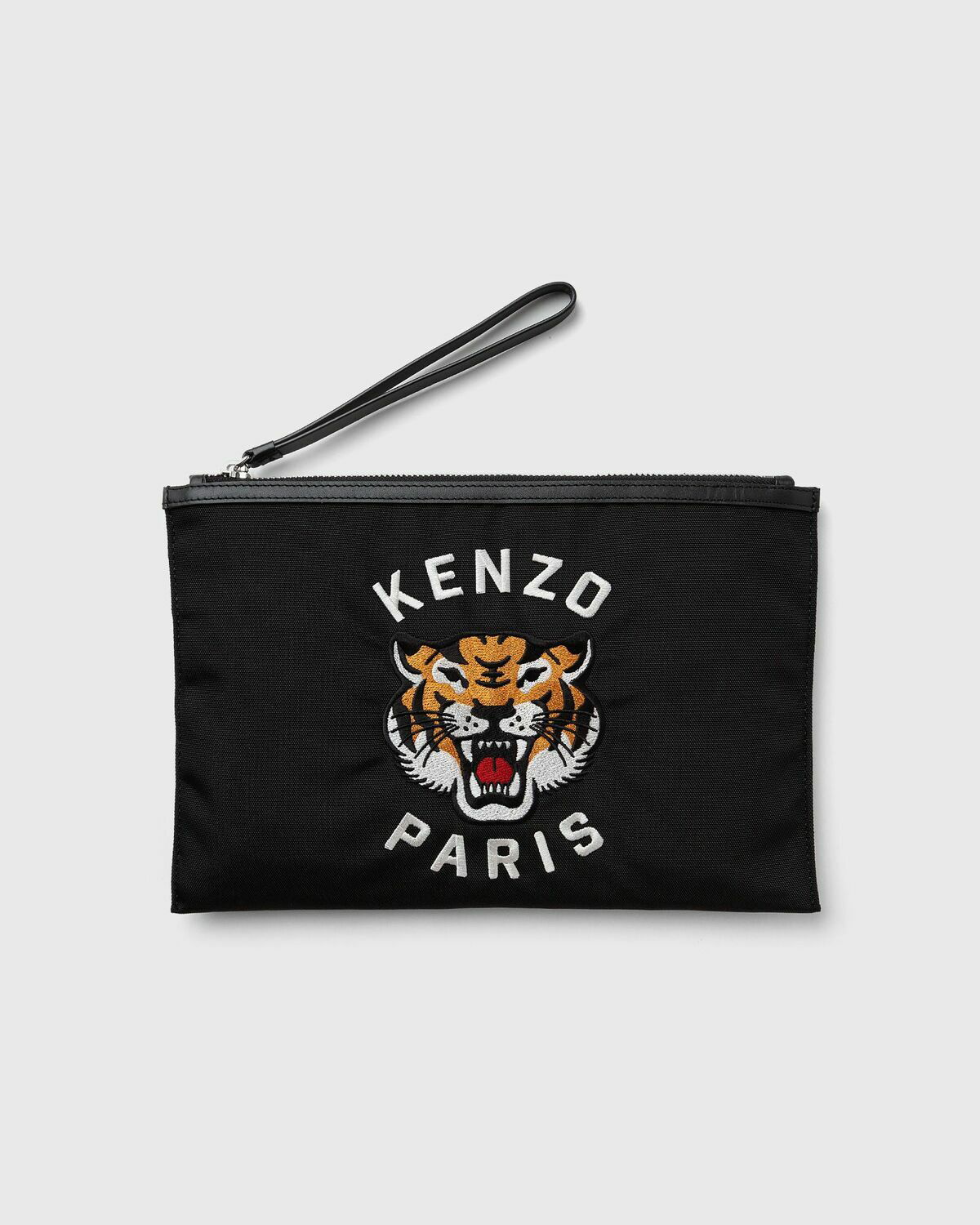 Kenzo Large Clutch Silver Small Bags/Wallets Kenzo