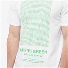 Mister Green Men's Poetry T-Shirt in White
