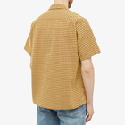 Portuguese Flannel Men's Favo Honey Vacation Shirt in Yellow