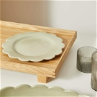 The Conran Shop Scallop Side Plate in Specking Blue 
