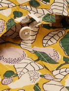 Kardo - Printed Cotton Shirt - Yellow