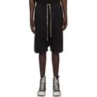 Rick Owens Drkshdw Black Pod Shorts