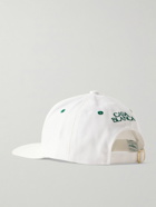 Casablanca - Casa Racing Logo-Embroidered Cotton-Twill Baseball Cap