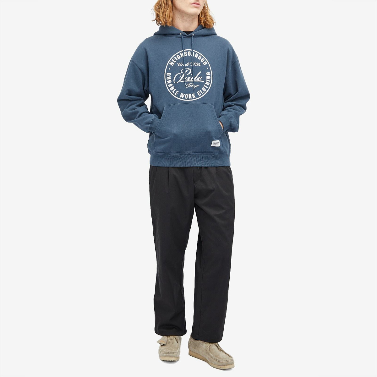 Neighborhood Men's Classic Hoodie in Navy Neighborhood