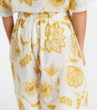 Eres Chandra embroidered cotton-blend Bermuda shorts