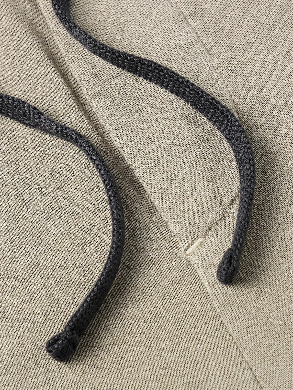 James Perse - Loopback Cotton-Jersey Sweatpants - Neutrals
