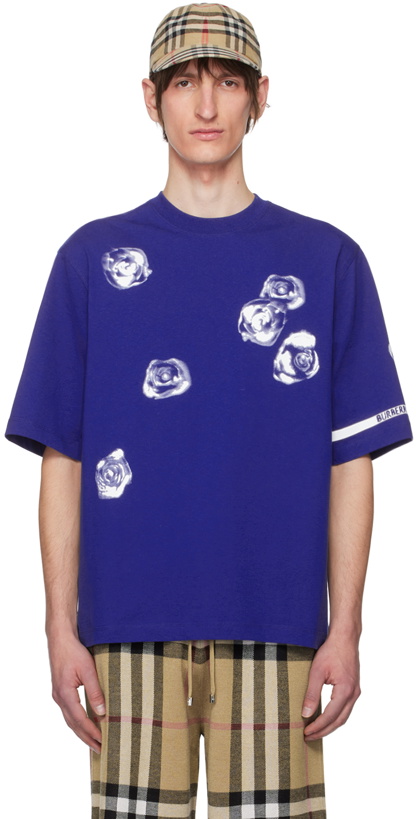 Photo: Burberry Blue Rose T-Shirt
