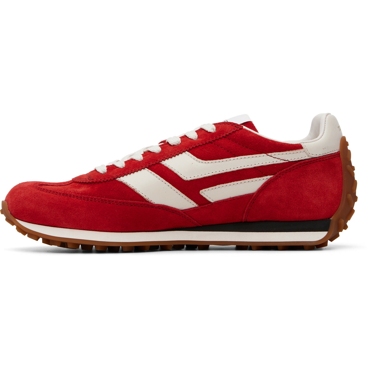 TOM FORD Red Suede Mick Sneakers