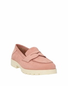 Santoni Womens Loafers in Pink
