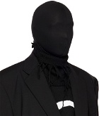 VETEMENTS Black Zip Face Mask
