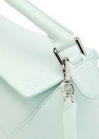 Loewe Puzzle Edge Small Leather top Handle bag - Light Blue - One Size