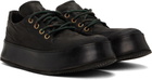 A Diciannoveventitre Black Canua Low Sneakers