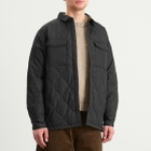 Taion Men's Zip Over Shirt in Black