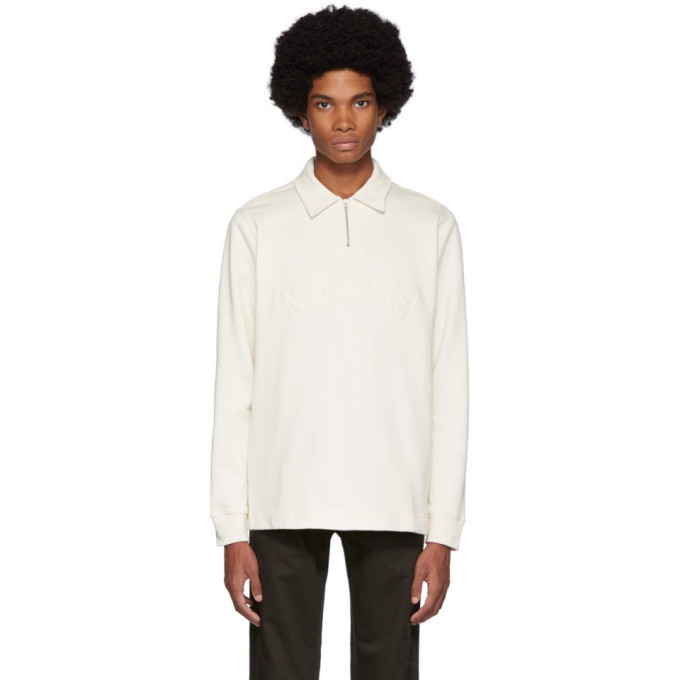 Photo: Norse Projects Off-White Jorn Zip Polo