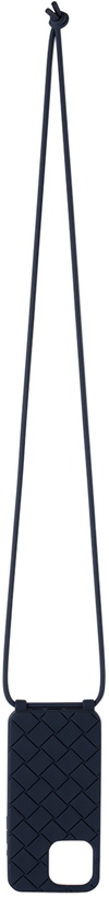 Photo: Bottega Veneta Navy Intreccio iPhone 15 Pro Max Case