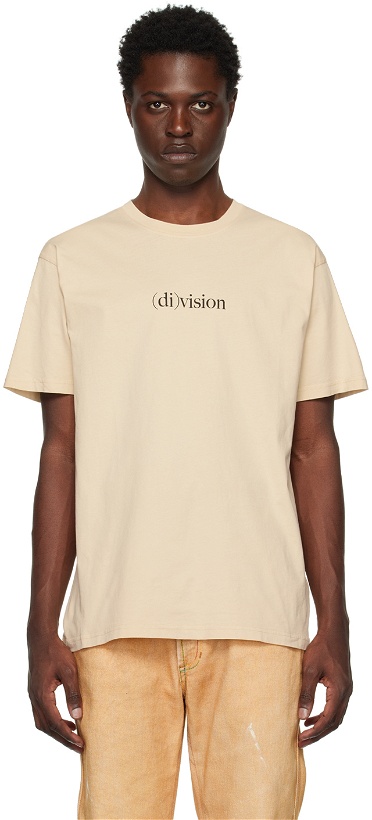 Photo: (di)vision Beige Printed T-Shirt