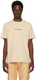 (di)vision Beige Printed T-Shirt
