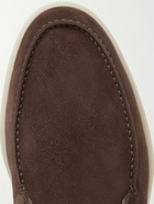 Loro Piana - Open Walk Suede Boots - Brown