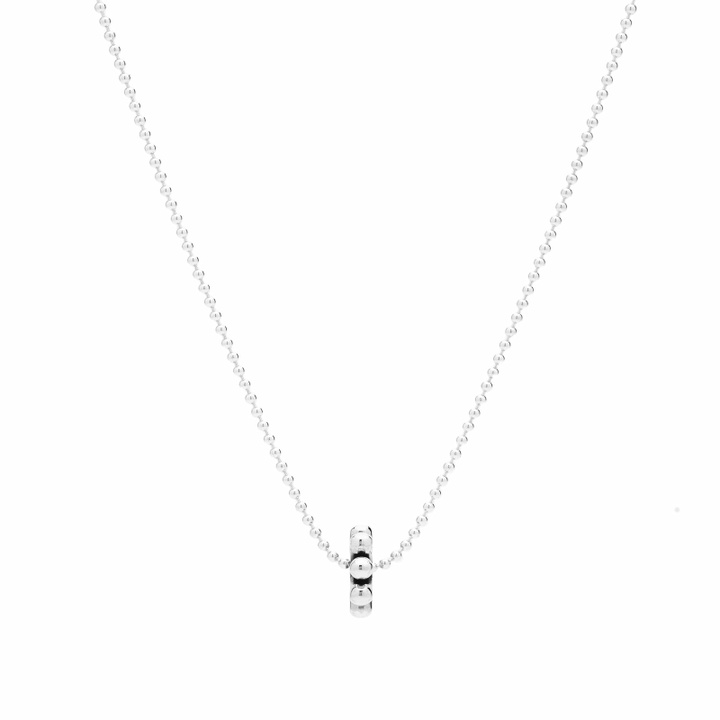 Photo: Maple Men's Orbit Pendant & Ball Chain Necklace in Silver