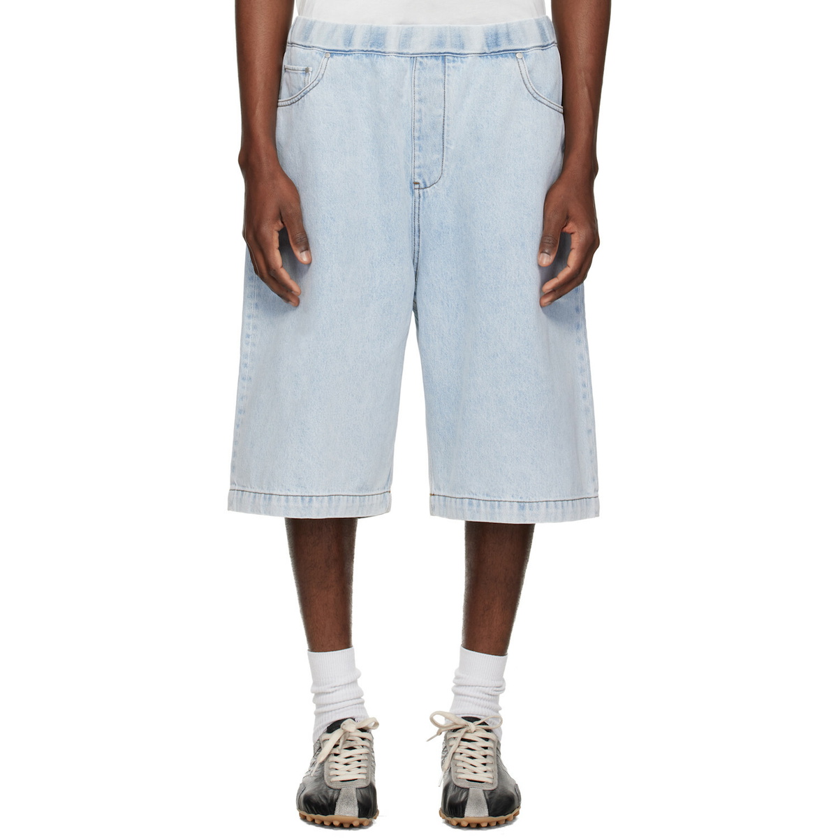 Entire Studios Blue Spar Shorts