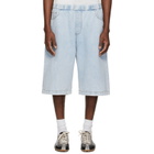 Entire Studios Blue Spar Shorts