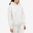 Napapijri Women's Tonal Logo Hoodie in White Whisper