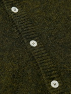 Noah - Shetland Wool Cardigan - Green