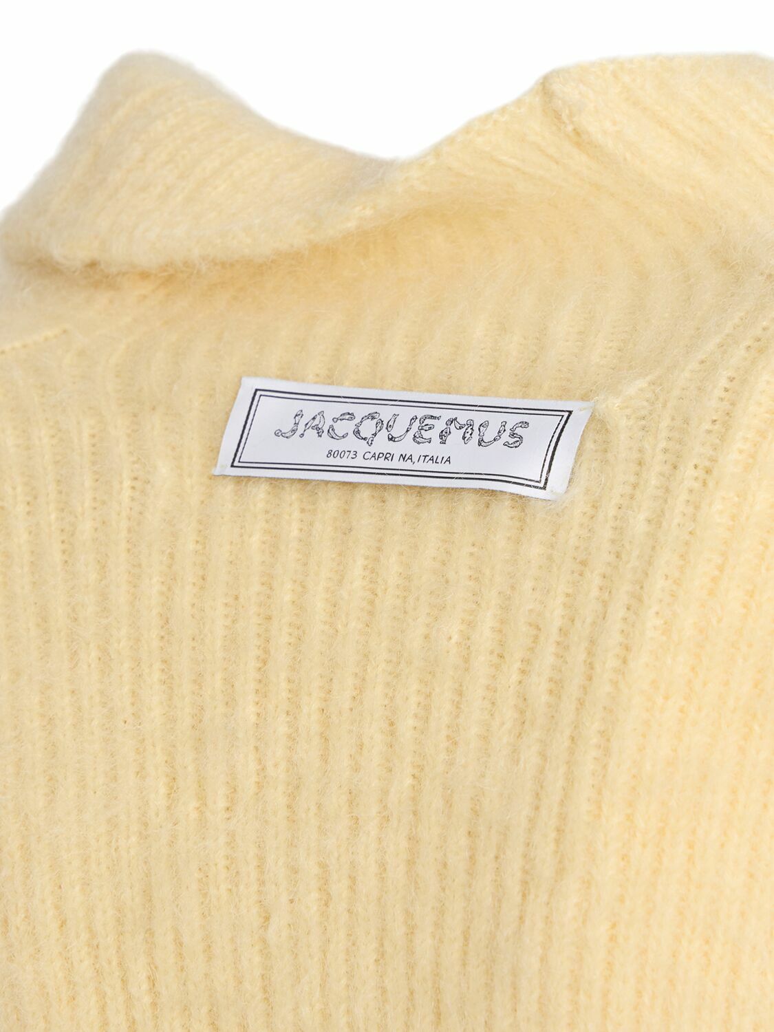 JACQUEMUS Le Pull Marina Mohair Blend Knit Sweater Jacquemus