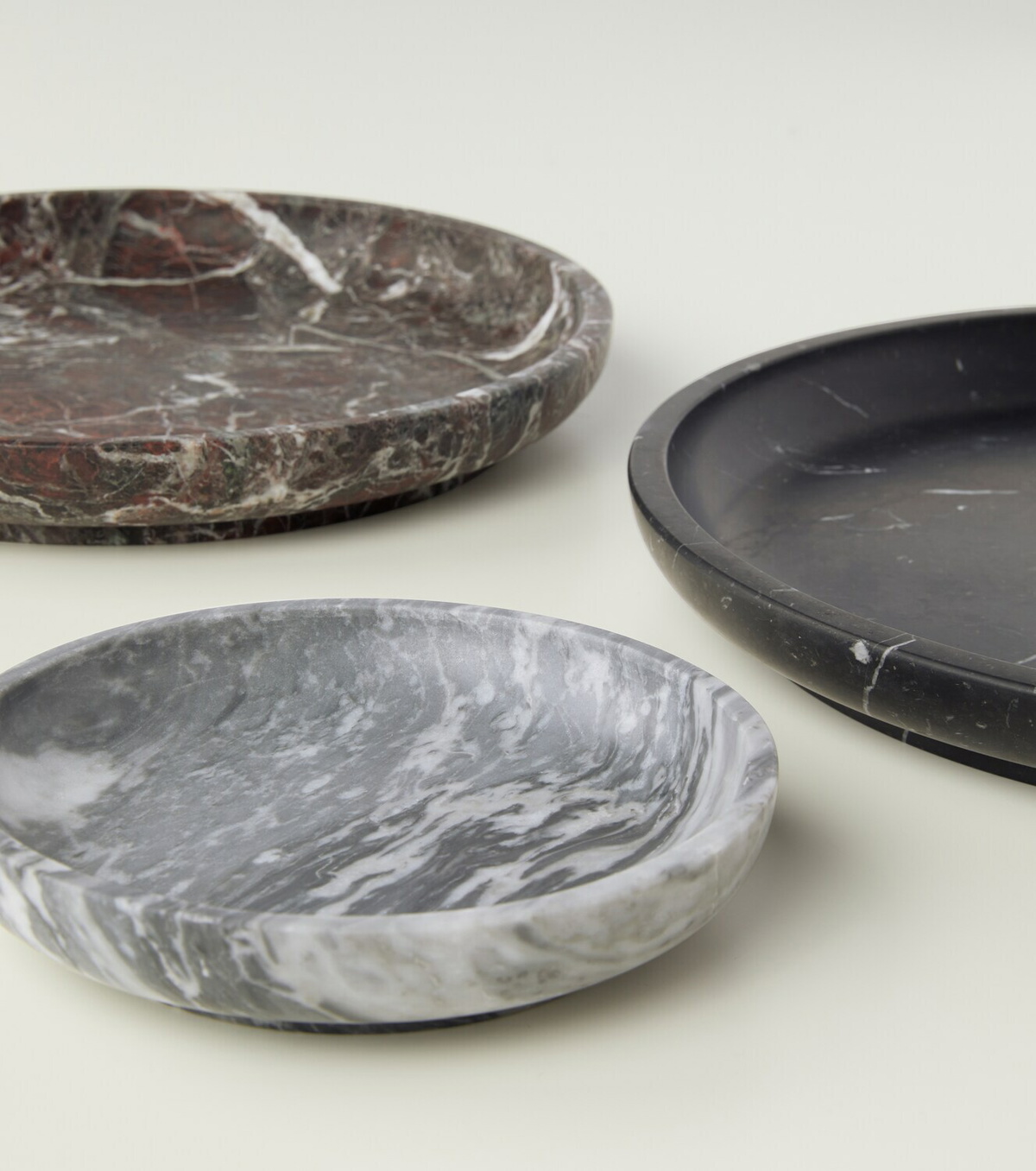 Bloc Studios - x Sunnei set of 3 marble plates