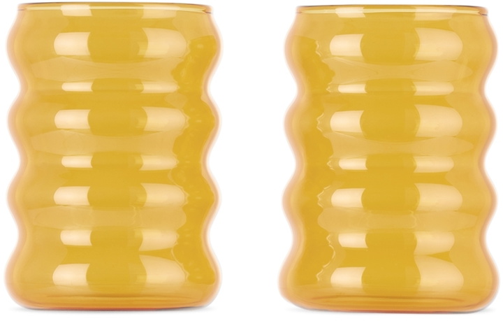 Photo: Sophie Lou Jacobsen Yellow Small Ripple Cup Set