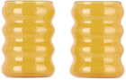 Sophie Lou Jacobsen Yellow Small Ripple Cup Set