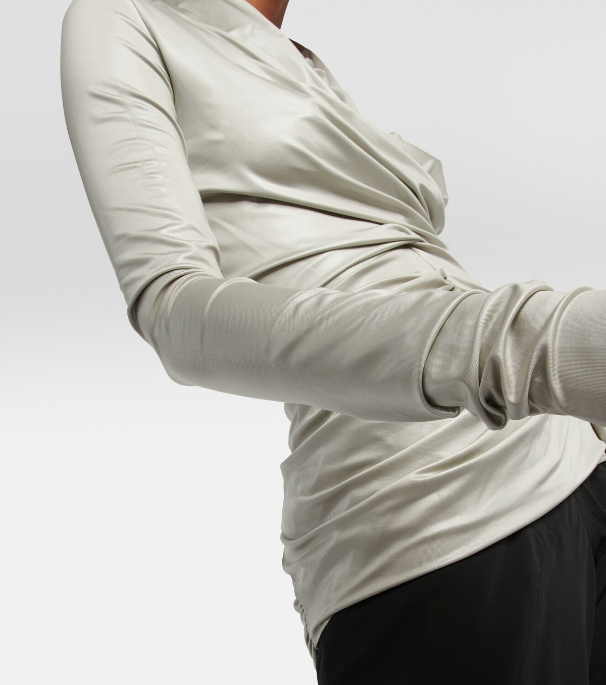 Rick Owens - Lilies Magentic jersey top Rick Owens