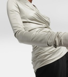 Rick Owens - Lilies Magentic jersey top