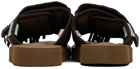 Suicoke Brown HOTO-Scab Sandals