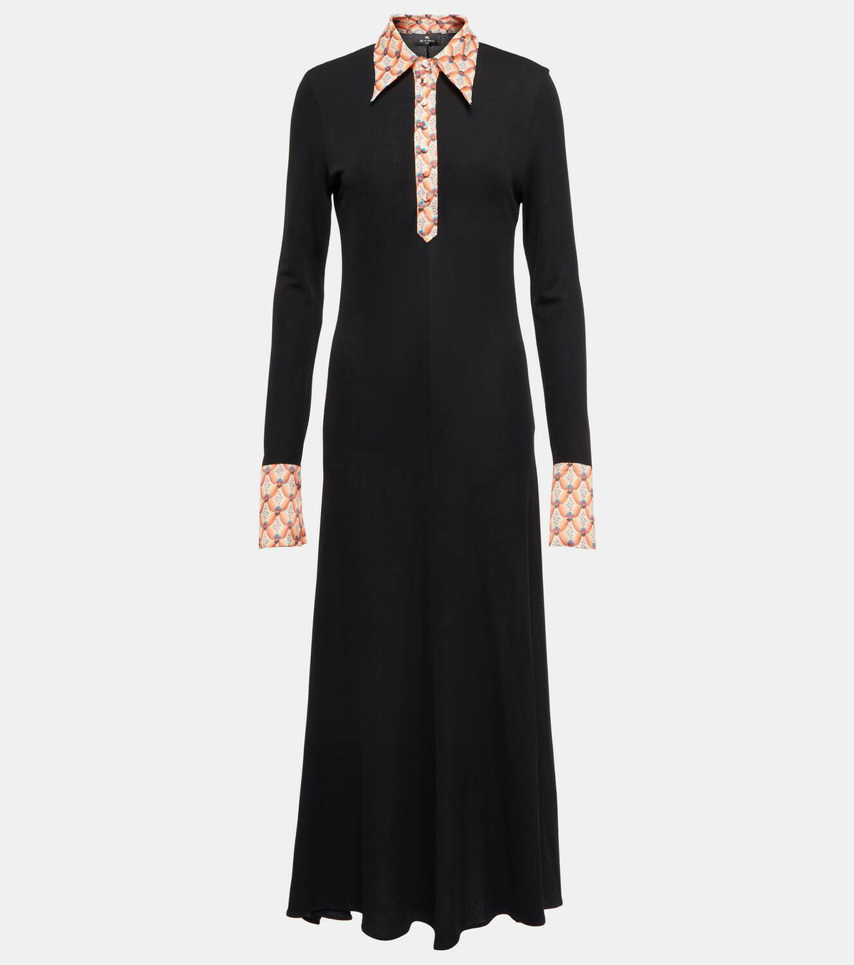 Etro Crêpe maxi dress